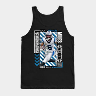 Miles Sanders Paper Poster Version 10 Tank Top